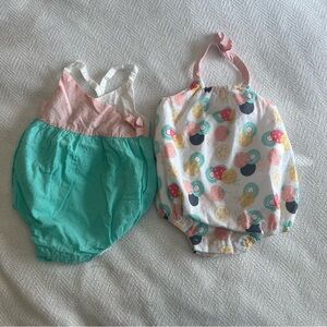 2pk 3-6m baby romper